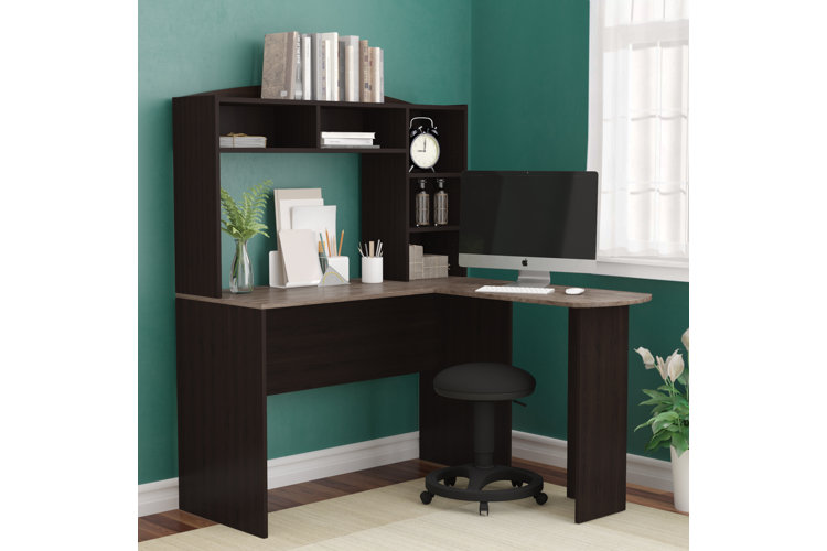 Wayfair computer deals desk with hutch